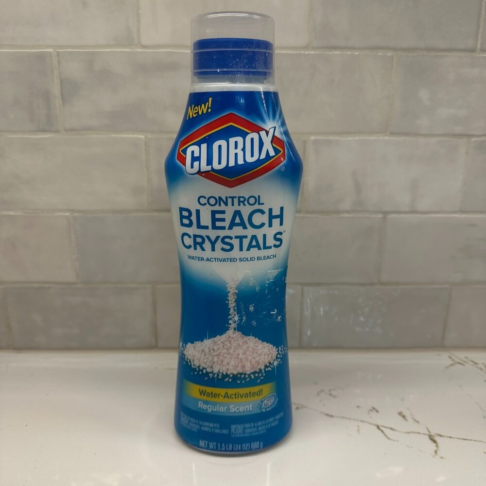 Clorox Control Bleach Crystals No-Splash Regular Scent 24 Oz Discontinued